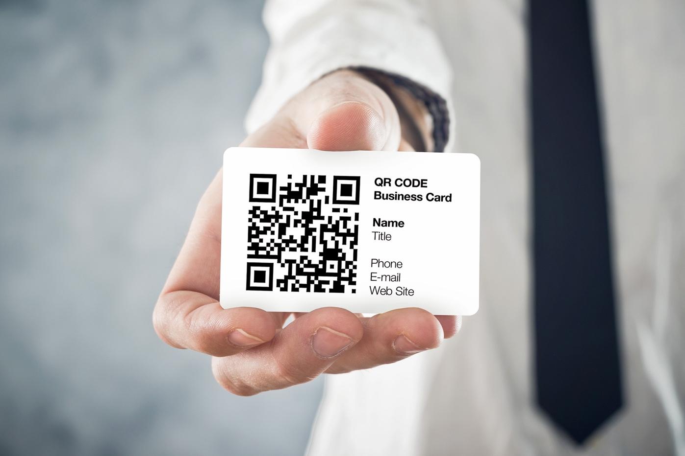 qr code business card