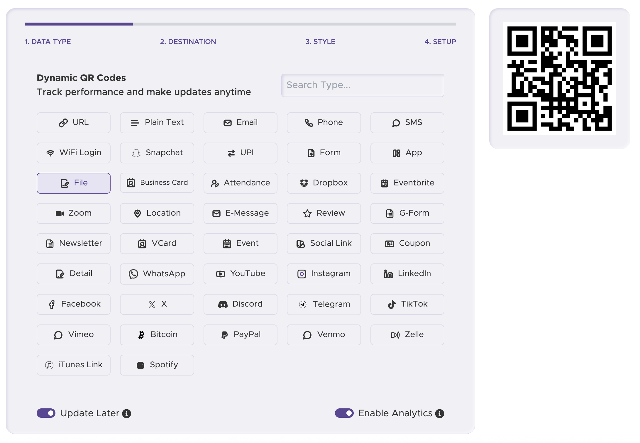 Step 2: Select the 