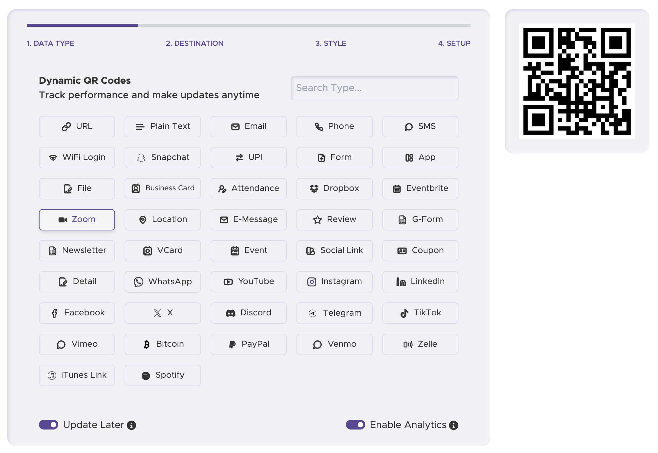 Step 2: Select the 