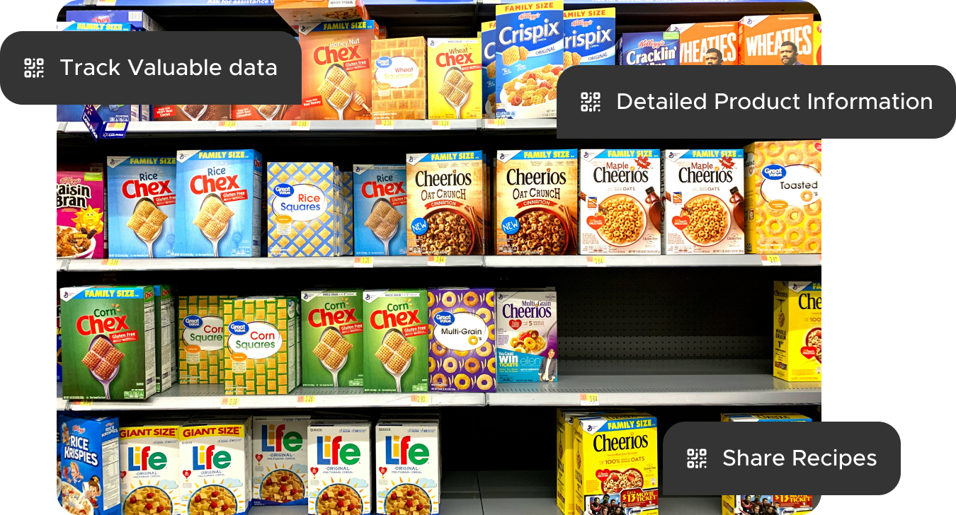 QR Codes for Food Packaging