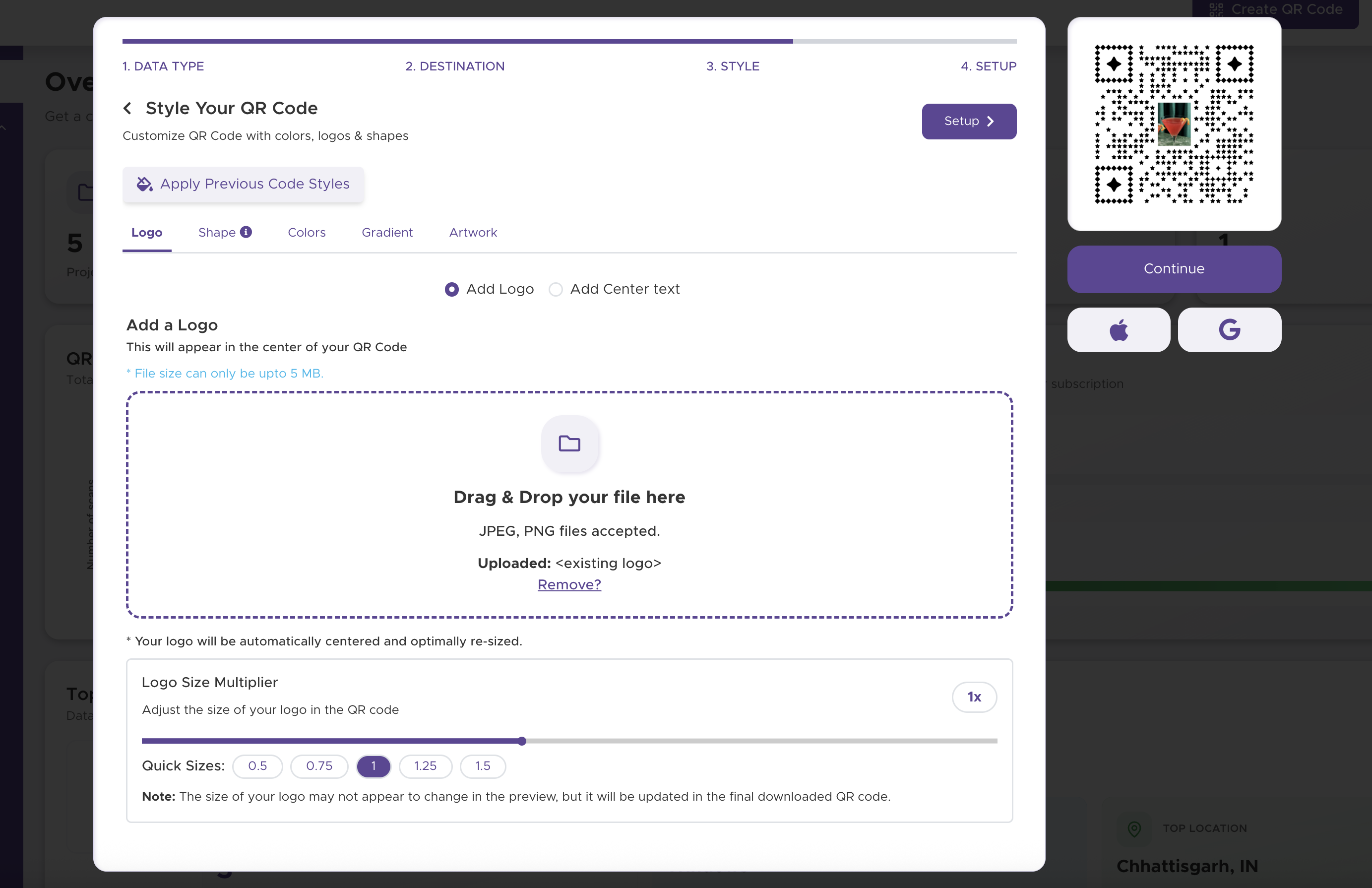 Concevez vos codes QR