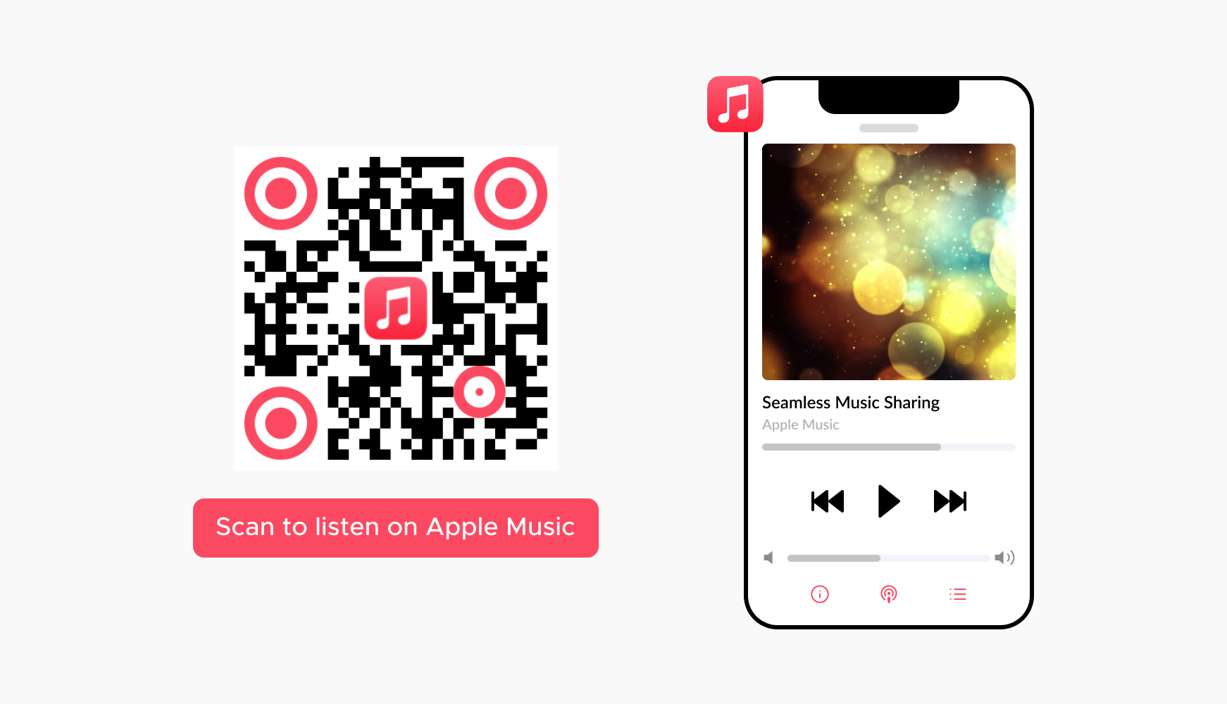 Seamless Music Sharing