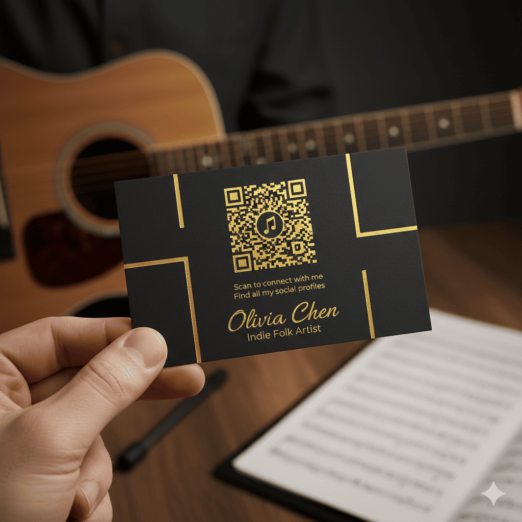 social media hub multi link qr