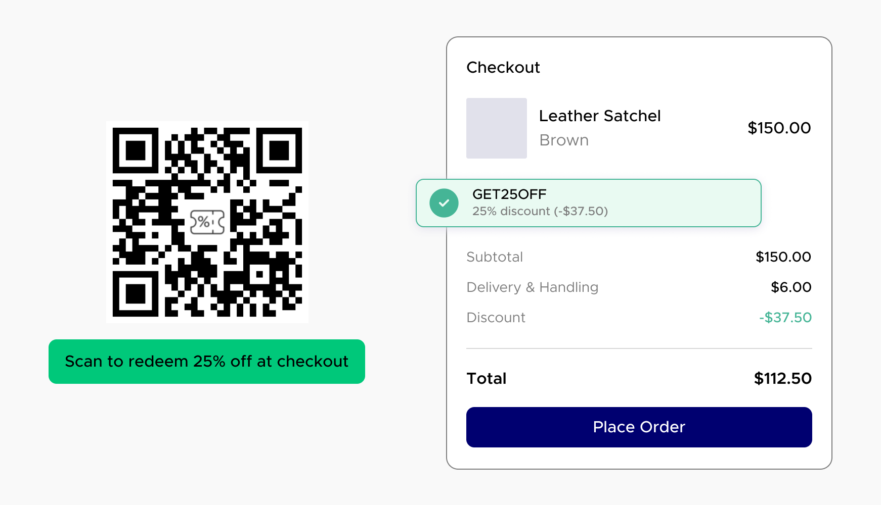 Online Stores: Apply QR-Based Discounts During Online Checkout