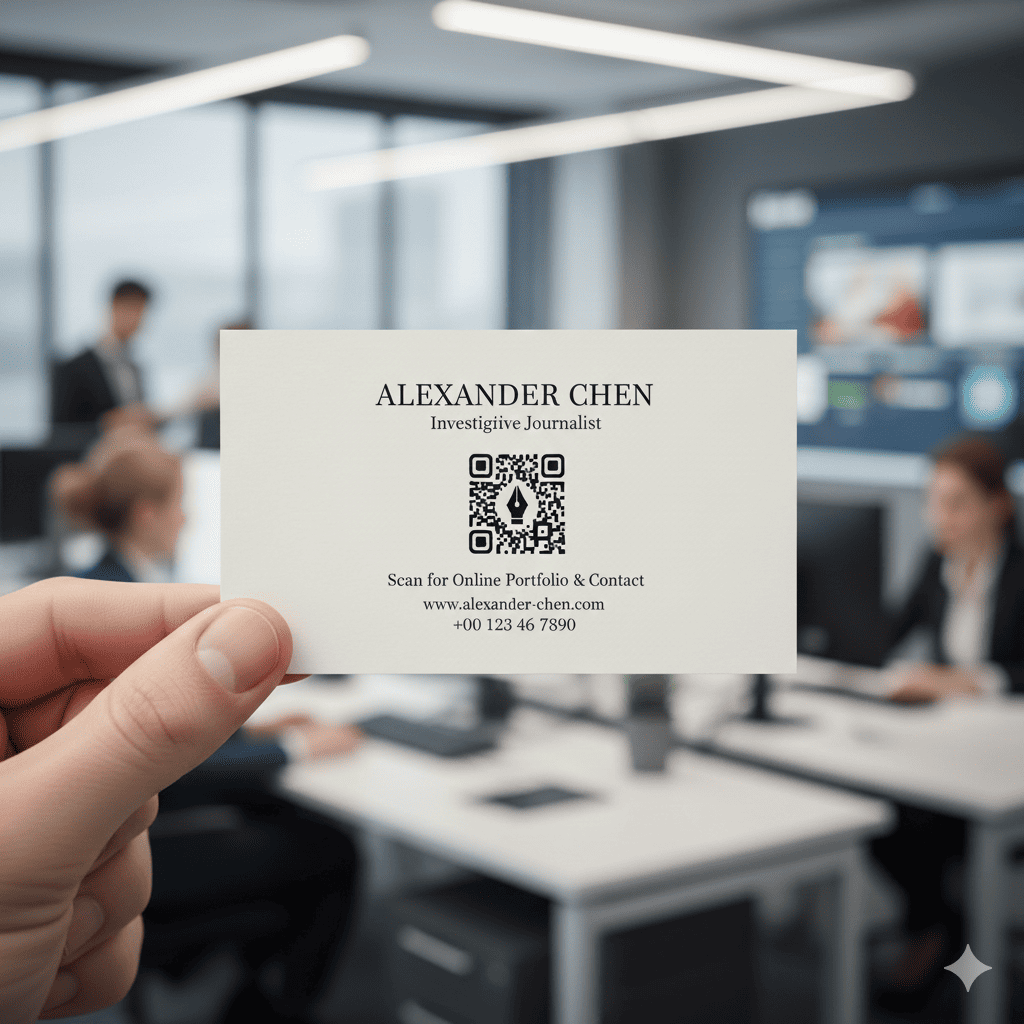 Digital Business Cards for Journalists