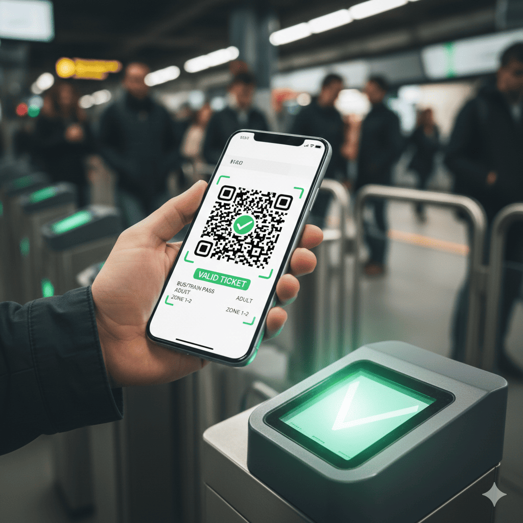 Digital Tickets and Payments