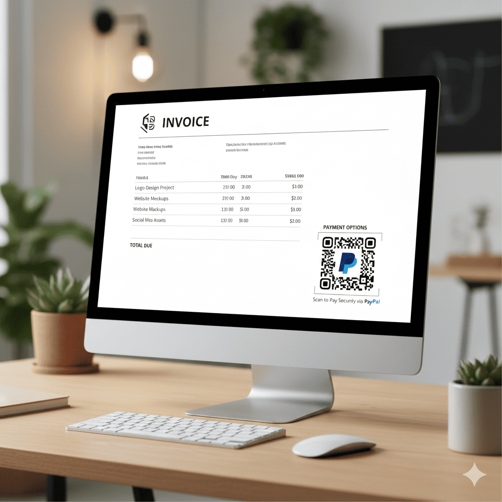 invoice qr code payment