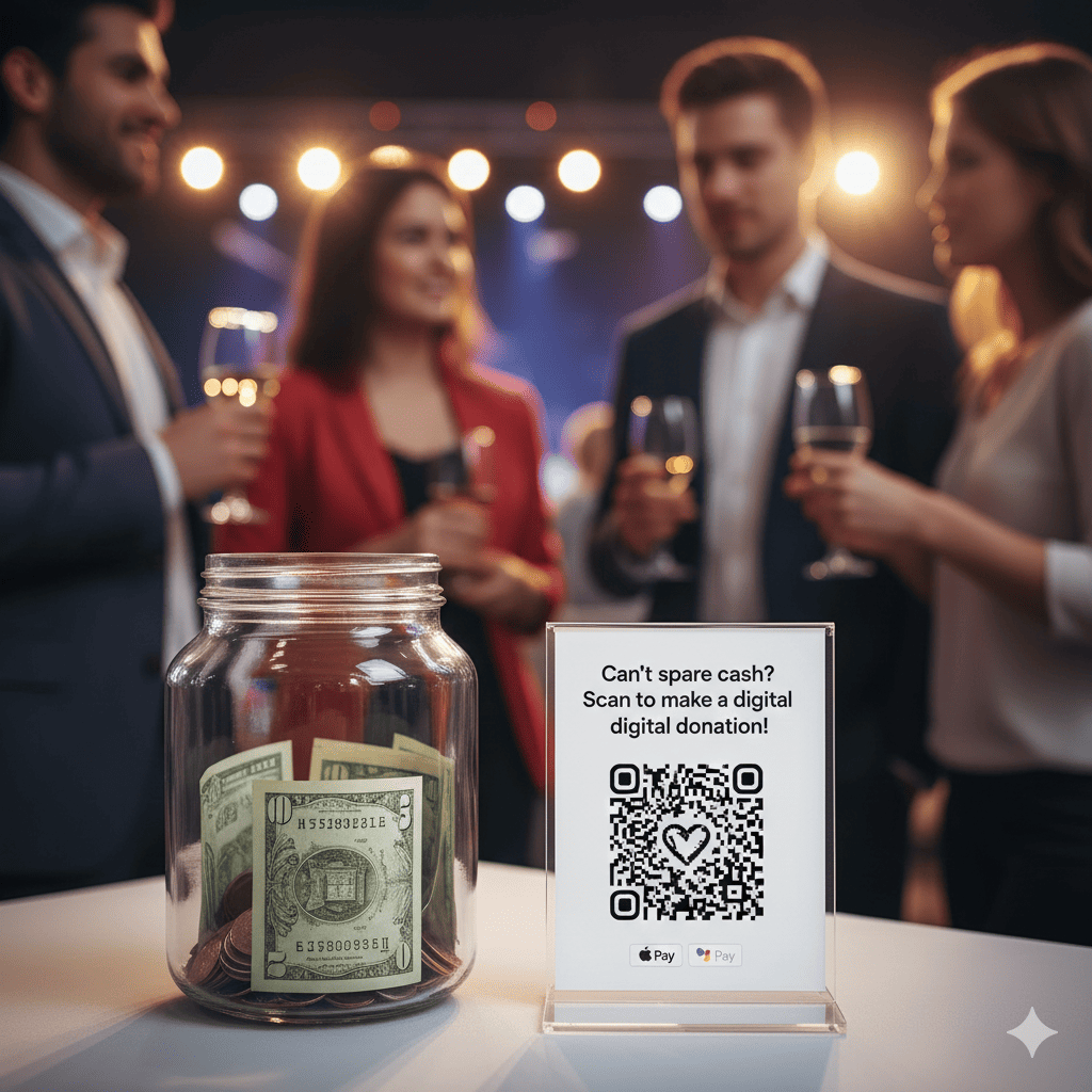 donation qr code payment