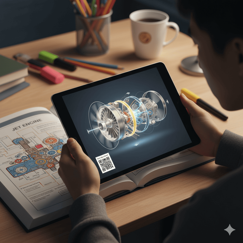 Inside the Book for Interactive Learning