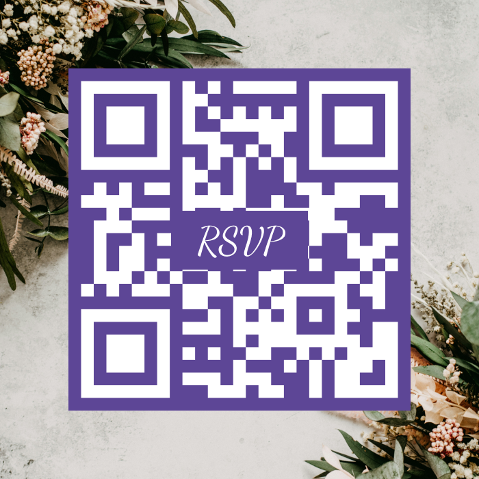 RSVP QR Codes for Wedding