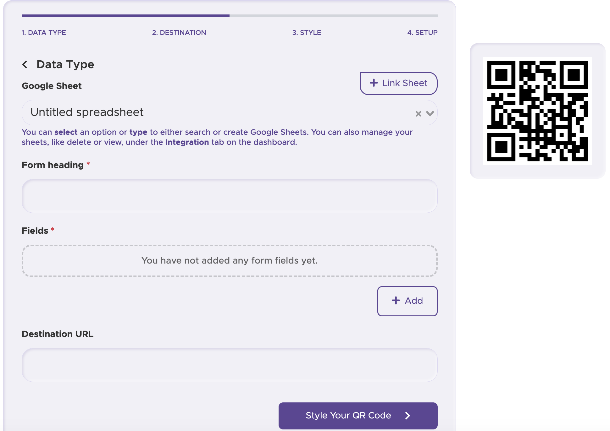 Étape 2 : Connectez votre formulaire