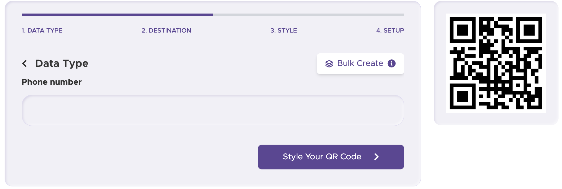 Step 2: Enter the Phone Number