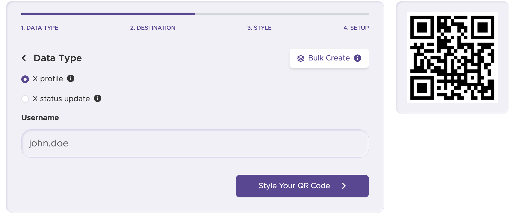 Step 2: Provide the details